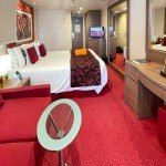 Interior da cabine com varanda