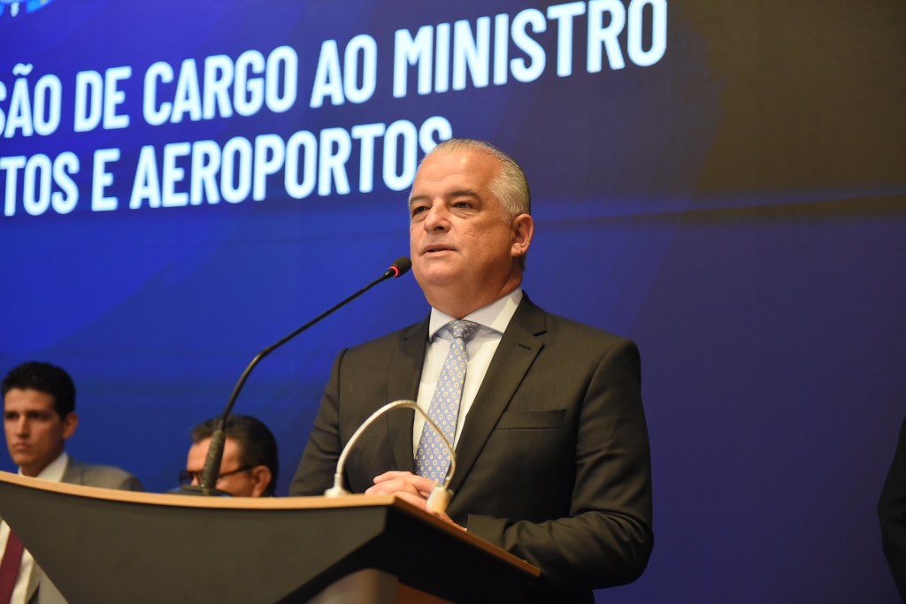 Marcio França ministro de Portos e Aeroportos Ricardo Botelho MInfra