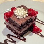 Torta de chocolate do MSC Magnifica