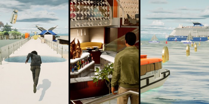 Celebrity Cruises lança Celebrity Beyond no Metaverso É a oportunidade de conhecer o navio da Celebrity Cruises, antes mesmo de embarcar (Foto: divulgação)