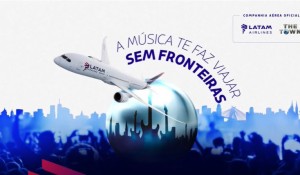 Latam lança campanha como companhia aérea oficial do ‘The Town 2023’