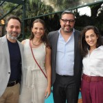 Alex Bernardes, da Al Khaimah, Carina Pedron, da TTW Group, Alexandre Mesquita, do Turismo de Portugal, e Virgínia Gutirerre, da TTW Group