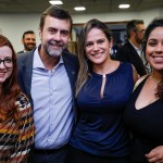 Alexandra Favoretto, Marcelo Freixo, Aline Moretto e Taciane Oliveira
