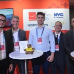 Alexandre Jung, Grupo Equalizee, Candido, da Stand Solutions, Eduardo Prinz, de Foz do Iguaçu, Agnes Silva, do CVB de Paraíba e Fernandino Lucena, do CVB de João Pessoa