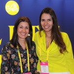 Andrea Gabel, de St. Pete, e Fernanda Paranhos, da CVC