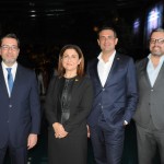 Antônio Pedro, Cônsul Geral de Portugal em São Paulo, Christine Ourmières-Widener e Carlos Antunes, da TAP, e Alexandre Mesquita, do Turismo de Portugal