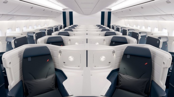 Rio de Janeiro recebe a nova Business da Air France; veja detalhes 1 Cabine renovada estará disponível em 12 aeronaves Boeing 777-300ER; Rio de Janeiro e Nova York já contam com a novidade (Foto: divulgação)
