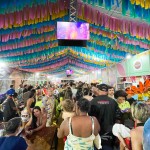Polos gastronômicos, artesanais e áreas de descanso estavam a disposição do público no Carnaval