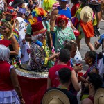 A fantasia de Chacrinha foi uma homenagem ao comunicador brasileiro