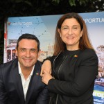 Carlos Antunes e Christine Ourmières-Widener, da TAP