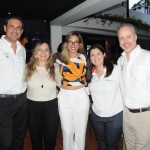 Carlos Antunes e Suelda Vicente, da TAP, Karla Tanaka, da Integração Trade, Renata Di Bernardo, da TAP, e Miguel Cymbron, do VIP Hotels