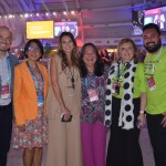 Christian Sa, da Meliá; Rita Cervantes, da Henkel; Giovanna Jannuzzeli, da Alagev; Pepita Soler, da Pepita Consultoria; Marise Fernandes da Tour House e Vinicius Gonçalves da Tour House