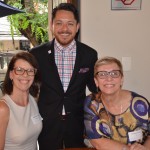 Michelle Tonon, da Mobility, Jesus Garcia, da Discover Atlanta e Barbará Picolo, da ETS