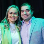 Daniela Carneiro, ministra do Turismo, com Pedro Menezes, do M&E