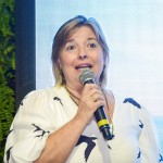 Estela Farina foi a responsável por apresentar grande parte das novidades da NCLH para os agentes de São Paulo