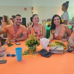 Felicidade com a celebração e premiação