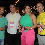 Fred Santos, da GetYourGuide, Patrick Yvars, do Visit Orlando, Elaine Leone, da Azabache Travel, Gabriel Martinez, da Brightline