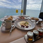 Café da manhã do restaurante YC