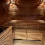 Sauna seca da área termal