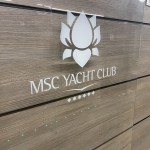 Entrada do MSC Yacht Club