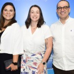 Isabella Antikaci, da Oceania cruises, Larissa Leite e Daniel Nunes, da Píer 1
