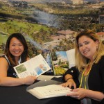 Ivy Wong, do The Breakers Palm Beach, e Mariana Sylos, da Diversa