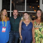 Lia Coutinho, do Hurb, Alexandre Badial, da New Age, Mariana Sylos, da Diversa Turismo, e Christina Márfara, da FRT