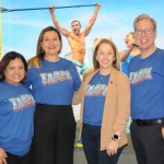 Marisol Berrios, Joyce Cordeiro, Stefanie Zinke e Patrick Harrison, do Visit Tampa Bay