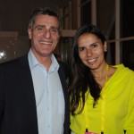 Patrick Yvars, do Visit Orlando, e Fernanda Paranhos, da CVC