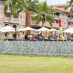Piscina borda infinita no Grand Premium Brisa