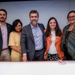 Roberto Gevaerd, Monica Samia, Marcelo Freixo, Jaqueline Gil e Mariana Aldrigui, da Embratur