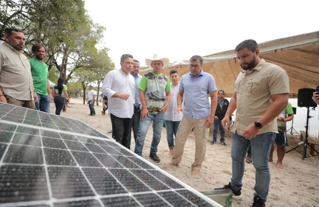 Amazonastur: ‘Brilha Amazonas’ leva energia solar para quem vive do turismo Presidente da Amazonastur, Gustavo Sampaio. Fotos: Diego Peres/Secom