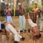 Shows de capoeira para os turistas e visitantes