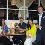 Vilmara Souza, da Agaxtur, Lia Coutinho, do Hurb, Barbara Picolo, da ETS, Fernanda Paranhos, da CVC, e Patrick Yvars, do Visit Orlando