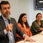 Representantes da Embratur apresentando suas propostas de governo ao trade nacional