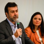 Marcelo Freixo e Jaqueline Gil, da Embratur