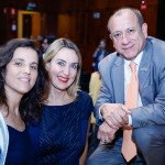 Ana Biselli, da Resorts Brasil, Luciane Leite, secretária executiva de Turismo de São Paulo, e Toni Sando, presidente do SPCVB