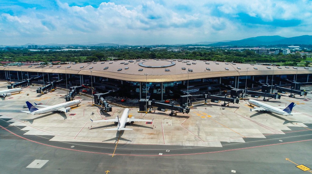 aeroporto panamá divulgação copa Vistas aereas de la T2