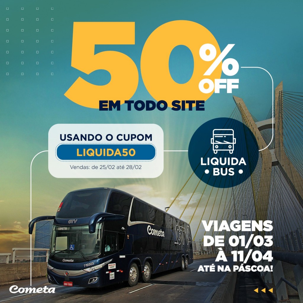 Grupo JCA realiza o Liquida Bus com descontos em 1,8 mil rotas 1 link