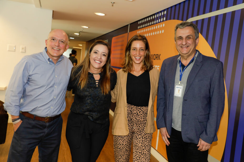 Aldo Leone, Adriana Fredericce, Bianca Zuanella e Claiton Armelin