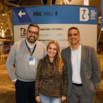 Alexandre Mesquita, do Turismo de Portugal, Ana Paula Cunha e Paulo Henrique Cunha, do Portugal Lux Travel Advisors