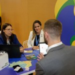 Ana Clemente, da Setur-SP, e Aline Moratto, do Visite São Paulo
