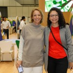 Anna Nagy, da Be Brazil DMC, e Ana Paula Lopes, gerente de Aviation Marketing do Rio Galeão