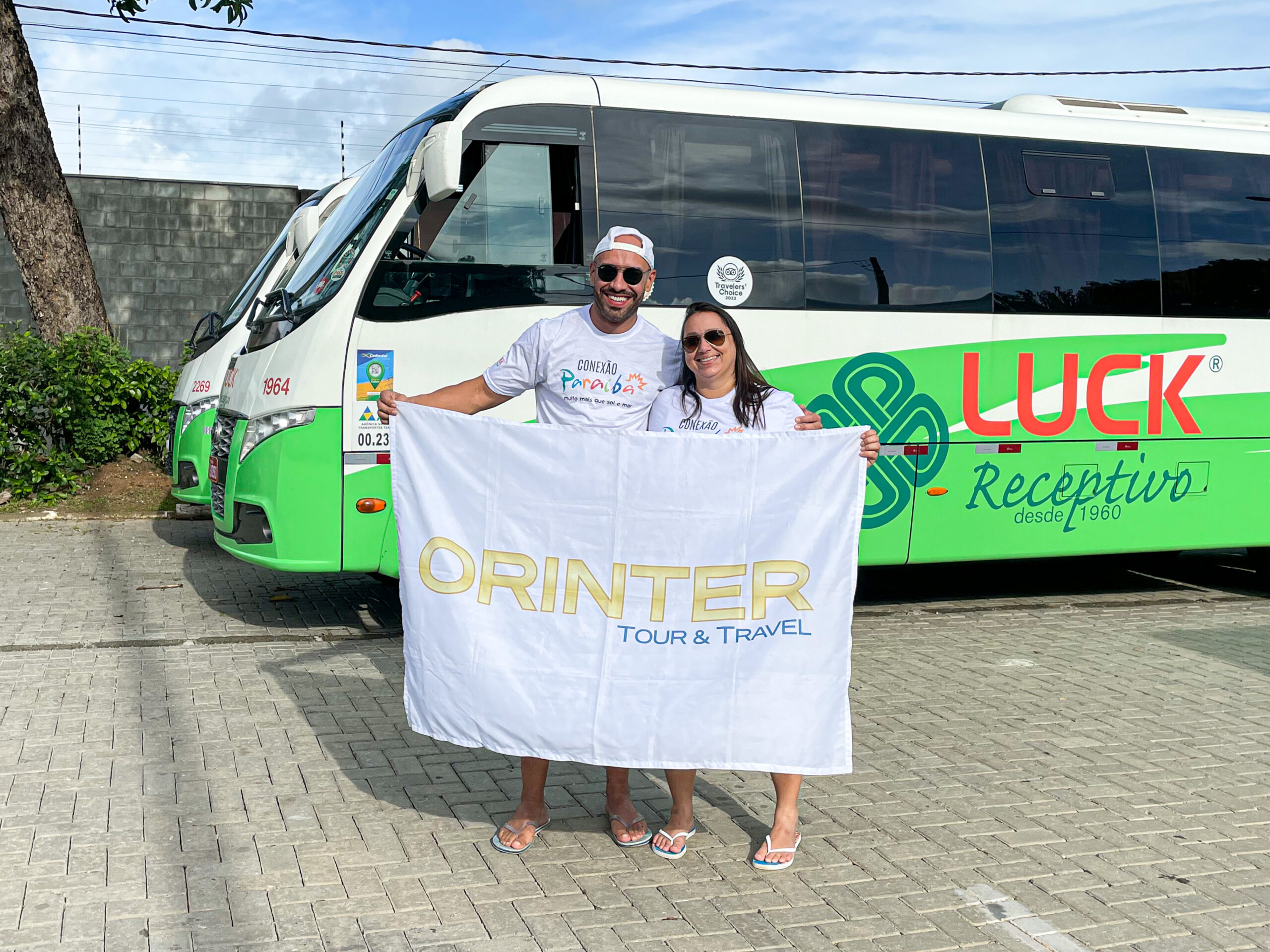 Daniel Costa e Luciana Pereira, executivos de Vendas da Orinter Daniel Costa e Luciana Pereira, executivos de Vendas da Orinter