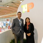 Carlos Antunes e Christine Ourmières-Widener, CEO da TAP