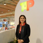 Christine Ourmières-Widener, CEO da TAP, durante BTL