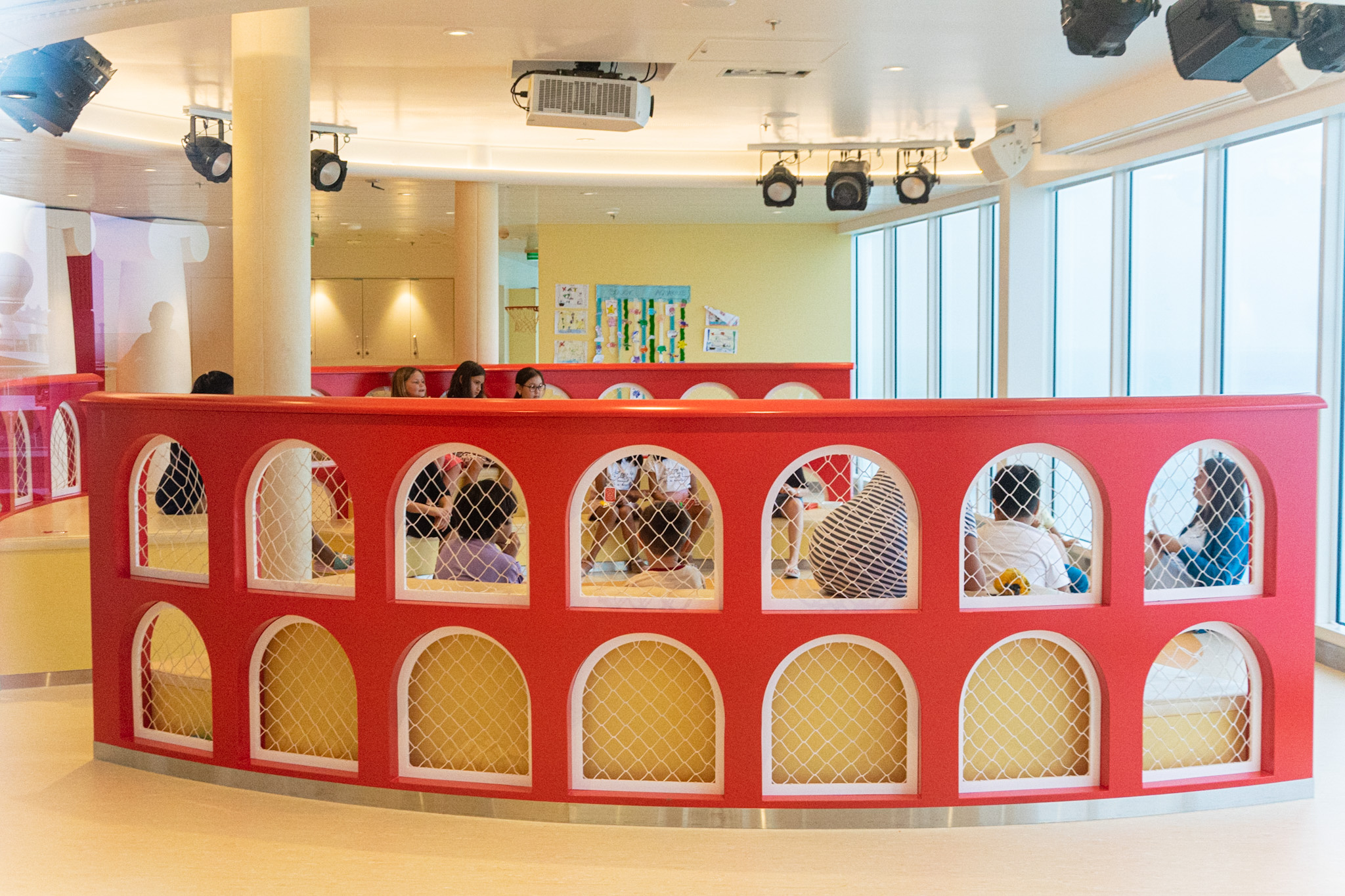 Área dedicada ao público infantil no Costa Toscana Área dedicada ao público infantil no Costa Toscana