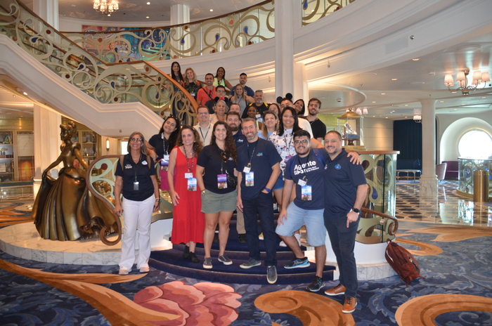 O grupo realizou um site inspection com treinamento durante a passagem pelo navio O grupo realizou um site inspection com treinamento durante a passagem pelo navio