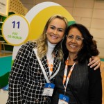 Daniela Carneiro, ministra do Turismo, e Vanda Bueno