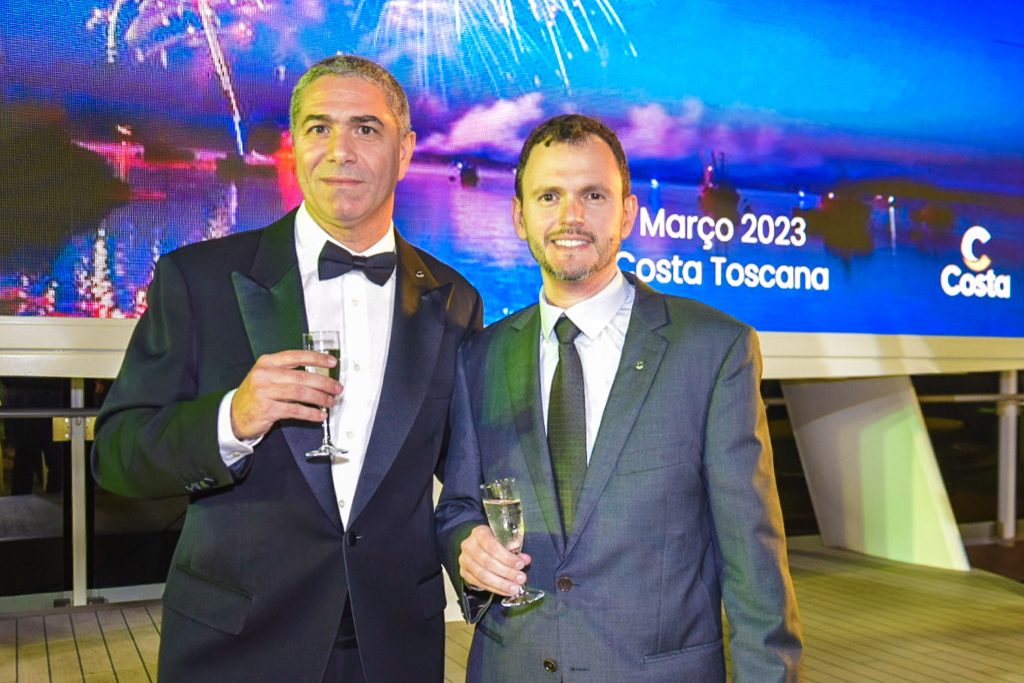 Dario Rustico e Ruy Ribeiro, da Costa Cruzeiros